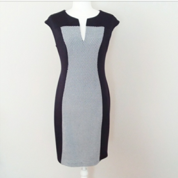 connected apparel Dresses & Skirts - 4/$20 🌸 Connected Apparel Navy/White Dress